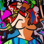 Amor de Miel - 2012 - 36" x 48" - Acrylic on canvas